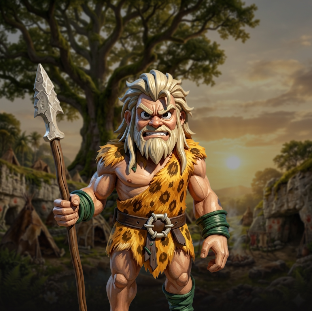 Prehistoric warrior